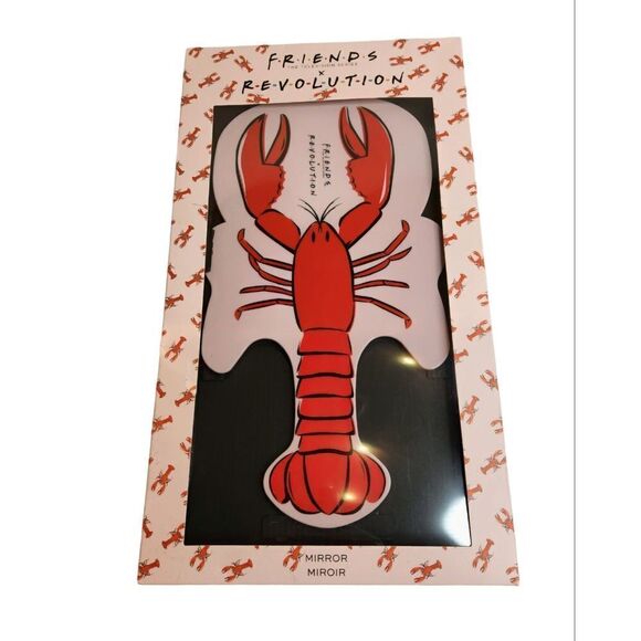 New! Revolution x Friends Lobster Handheld Makeup Mirror - Picture 4 of 5
